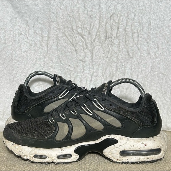 Nike Mens Black Air Max Terrascape Plus Off Noir Running Sneakers Shoes SZ 8.5 - Picture 7 of 11